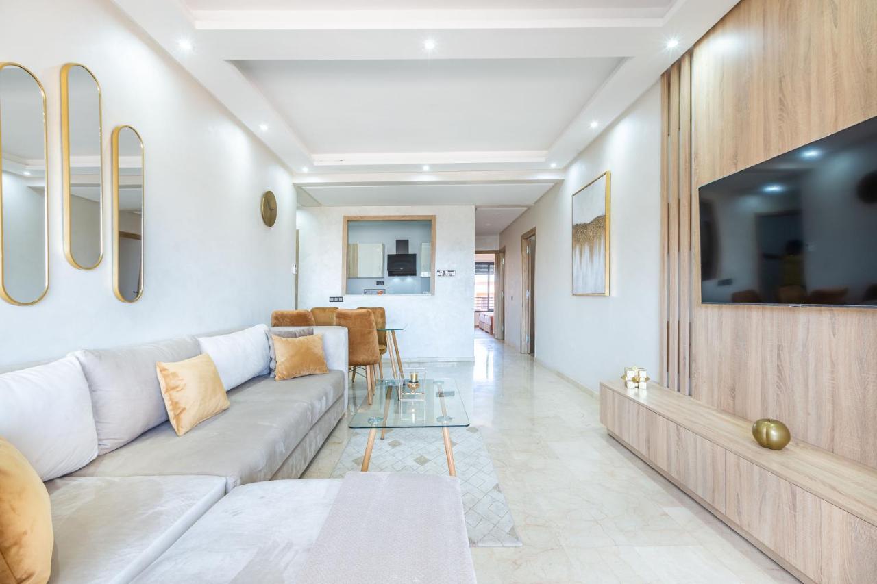 New! Superbe Appartement A Majorelle,Terrace,Iptv. Марракеш Экстерьер фото